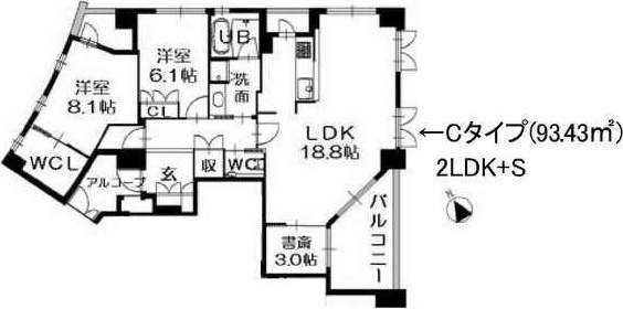 Le　Ciel　八事の間取り