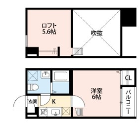 Saggioの間取り