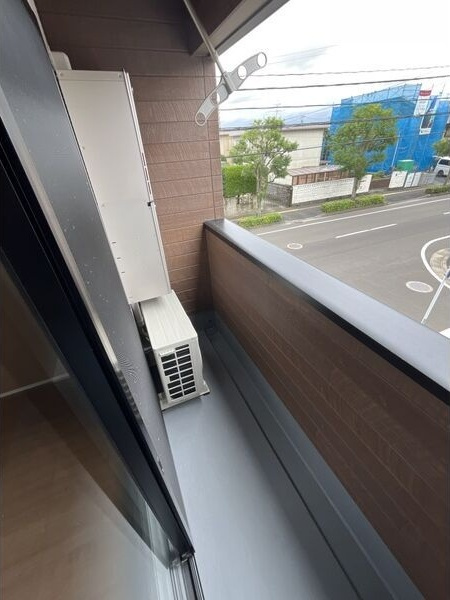 ルミナス西中田のバルコニー