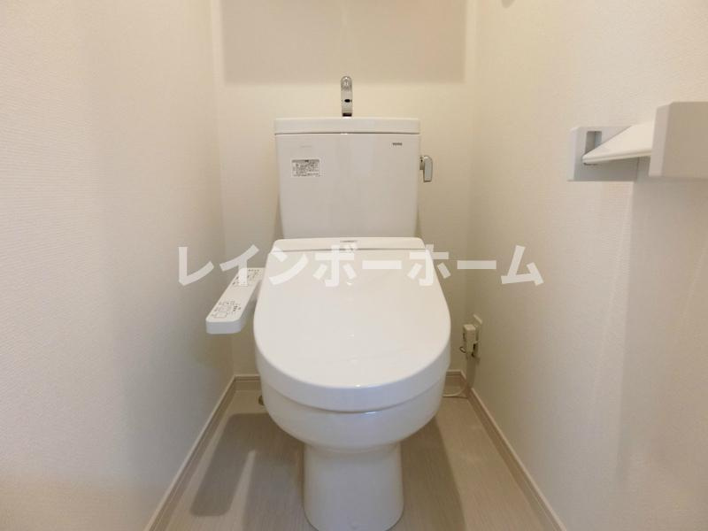 リブリ・草加瀬崎Ⅱのトイレ|コンパクトで使いやすいトイレです