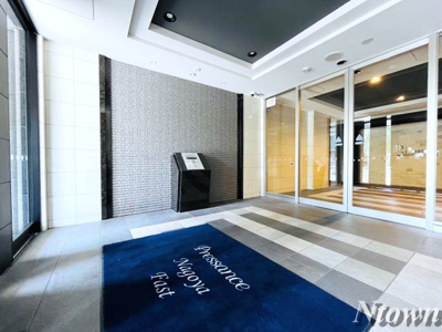 【ロビー】 | プレサンスNAGOYAファスト | ゆとりのあるロビーです