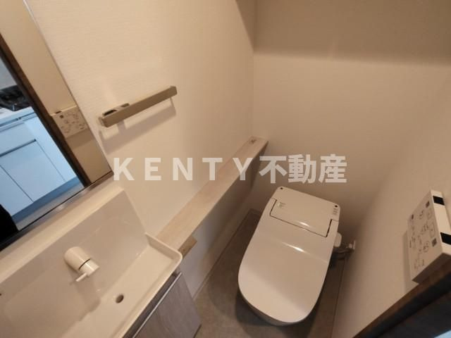 【トイレ】 | ＢｌａｎｃＣｉｅｌ東蒲田 | ゆったりとした空間のトイレです