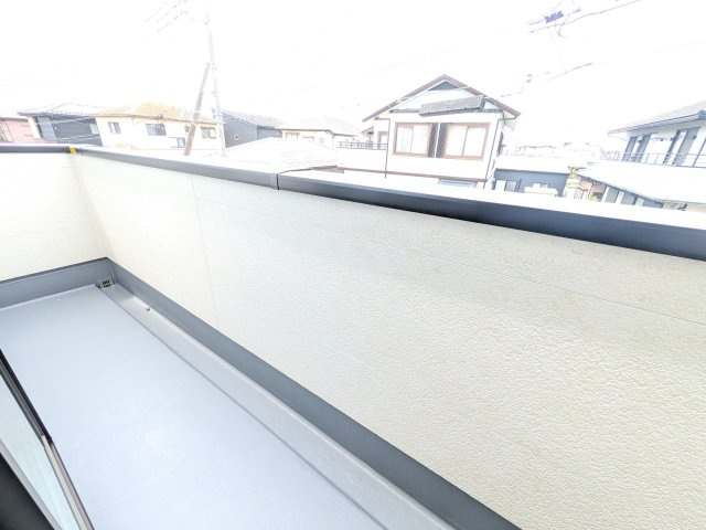 牛久市田宮　6期　新築戸建てのバルコニー