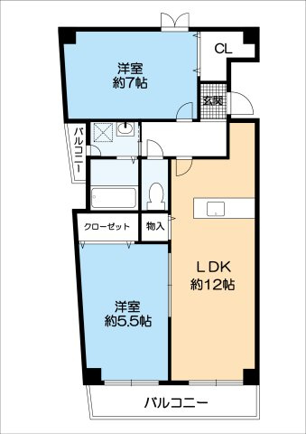 デュコムワイズの間取り