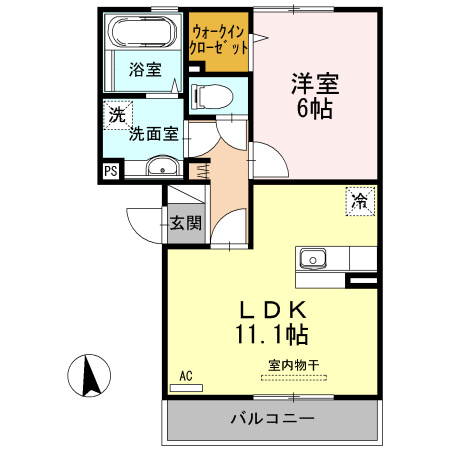 【間取り】 | ソレアードS