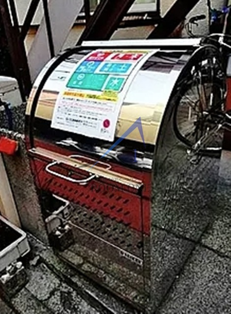 さゆり荘のその他共用部分|敷地内ゴミ置き場です。