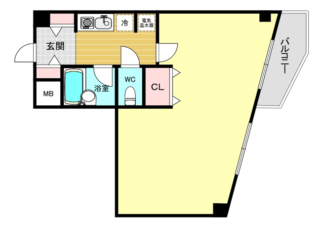 【間取り】 | サテライトビルⅠ