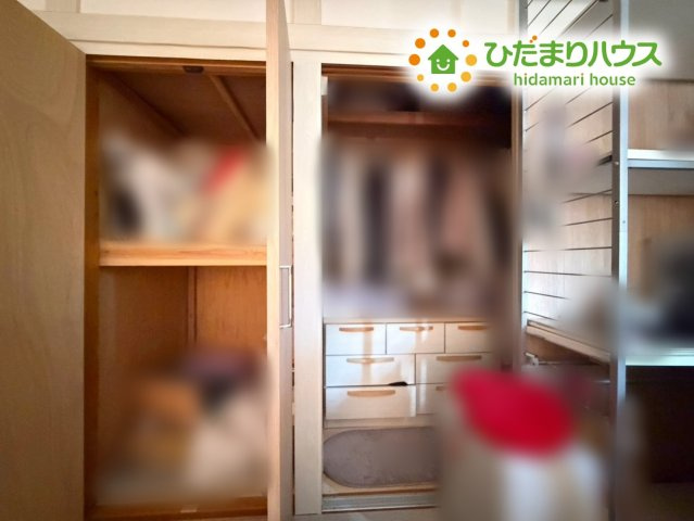 いわき市常磐上湯長谷町釜ノ前　中古戸建　の収納|光の影響を受けにくいので、物の保存に最適♪