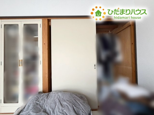 いわき市常磐上湯長谷町釜ノ前　中古戸建　の収納|ハンガーパイプ付でお洋服の出し入れもラクラクです！