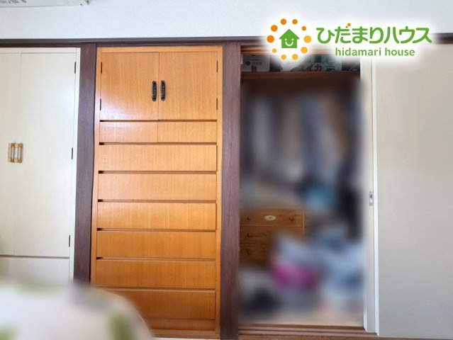 いわき市常磐上湯長谷町釜ノ前　中古戸建　の収納|全居室収納スペースあり！荷物が多くても十分に納まります(^^♪