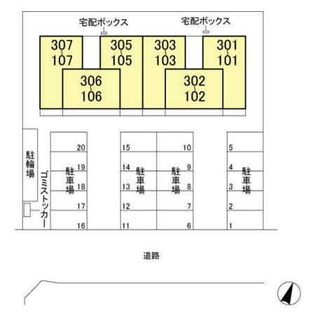 ラテルの区画図
