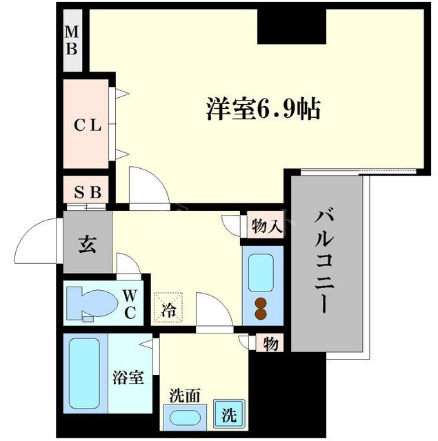 ラグゼ本町の間取り