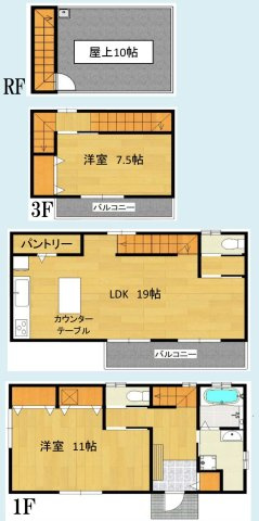 【間取り】 | 2LDKは、リビングダイニングキッチンと二つの居室がある間取りでございます。夫婦や小さなお子さんのいるご家庭に特におすすめで、リビングで家族団らんを楽しみつつ、個室でプライベートな時間も確保できます。