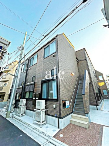 板橋区仲宿のアパートの外観
