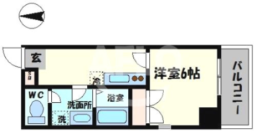 JUNWAⅢの間取り|JUNWAⅢ　間取り