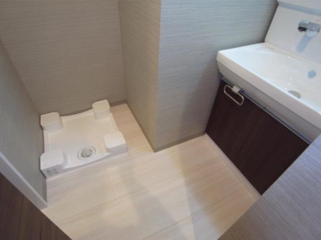 台東区竜泉３丁目の賃貸マンションの洗面所