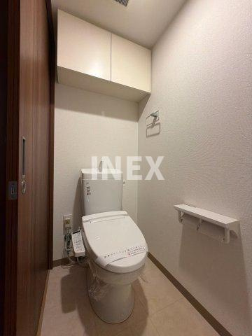 横浜市戸塚区品濃町の賃貸マンションのトイレ