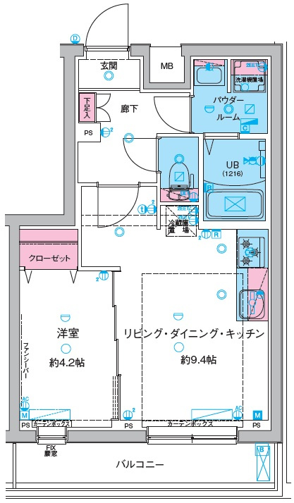 GENOVIA妙典の間取り