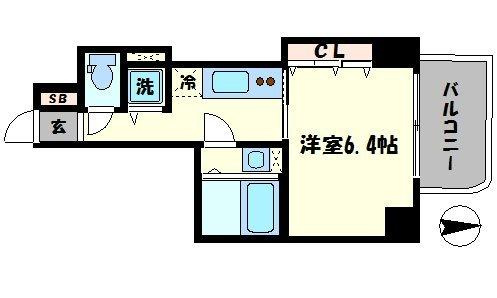 W-STYLE難波の間取り|間取り