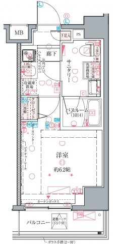 クレヴィスタ綾瀬の間取り