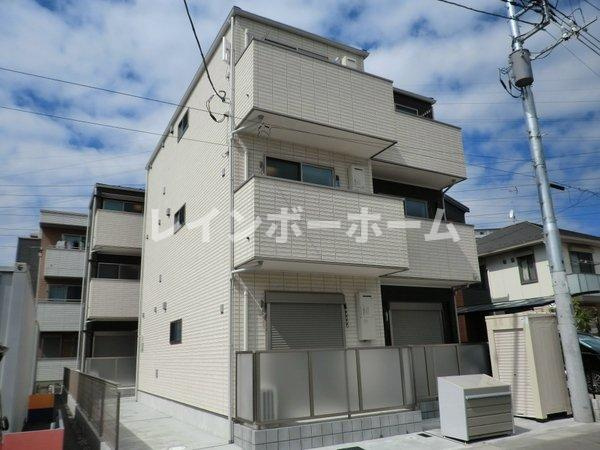 グランフィールド八潮の外観|おしゃれな外観です