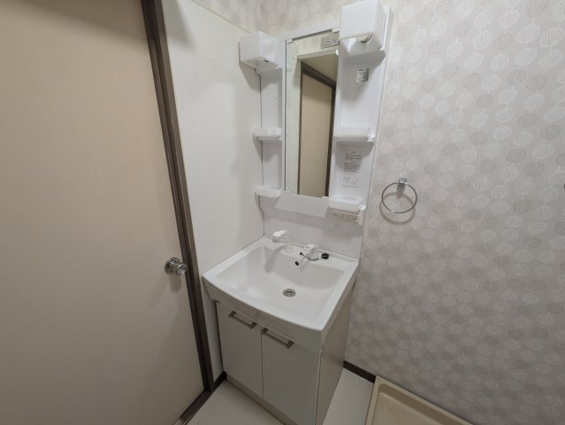 コスモ川内の洗面所|独立洗面台