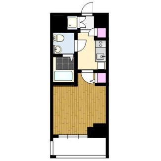 【間取り】 | プレールドーク大崎　（ネット接続無料）