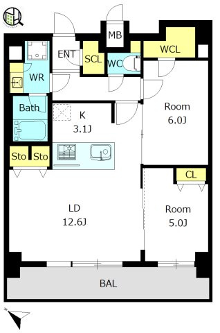 【間取り】 | S-RESIDENCE上社南amante(アマンテ)