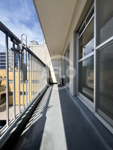 扇町亀甲マンション　菅北小学校のバルコニー|扇町亀甲マンション　バルコニー