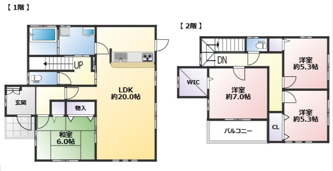 【間取り】 | 山武市埴谷　中古戸建
