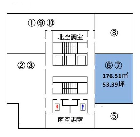 【間取り】 | フジモト第一生命ビルディング