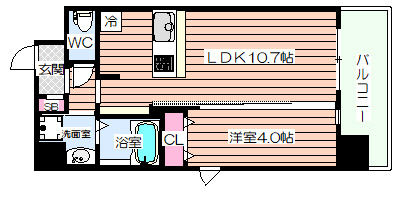 【間取り】 | ウエンズ福島フロント
