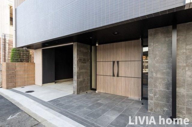 世田谷区等々力３丁目の賃貸マンションのエントランス