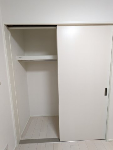ハーモニーテラス八代町Ⅱの収納|201号室クローゼット