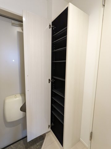 ハーモニーテラス大宝の玄関|203号室シューズボックス