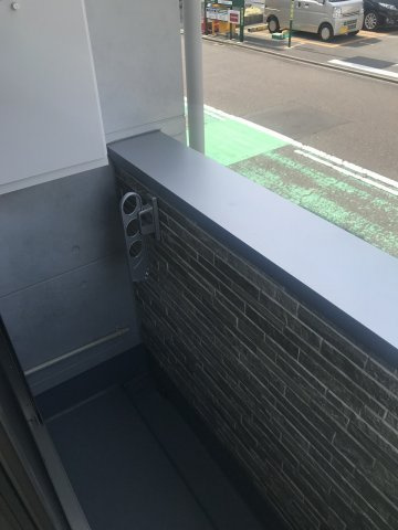 ハーモニーテラス田幡のバルコニー