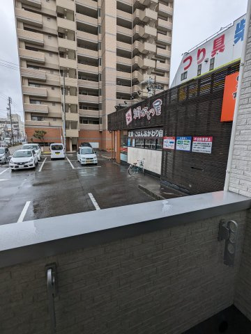 ネクストステージ上飯田のバルコニー