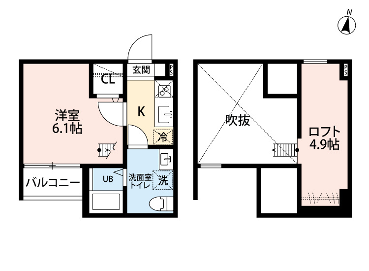 レヴレジールの間取り