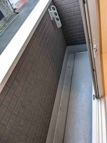 ハーモニーテラス生駒町Ⅱのバルコニー