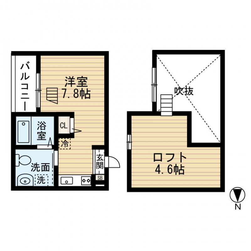 アクアガーデンの間取り