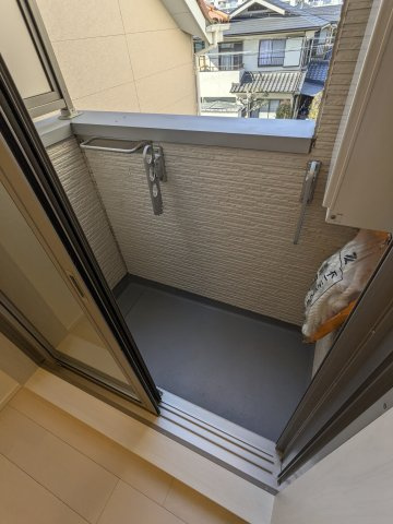 ハーモニーテラス志賀町Ⅵのバルコニー