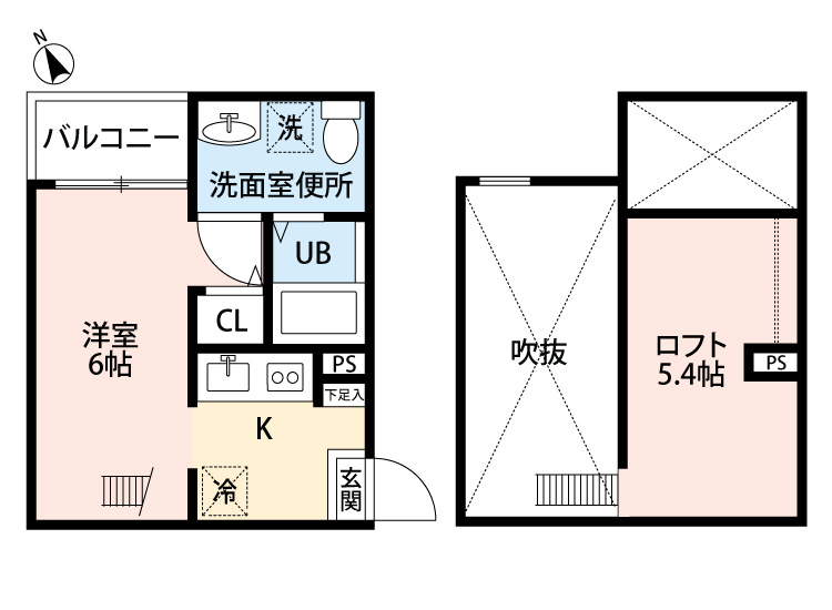 スワンコートの間取り