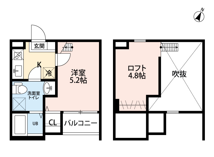 Ｉ－ｋｅａ　の間取り