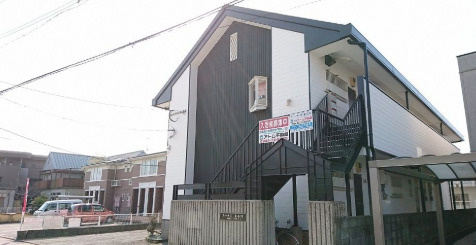 リパーサイド東合川【キャッシュバック対象の物件】の外観|落ち着いた雰囲気の外観です