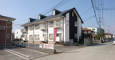 リパーサイド東合川【キャッシュバック対象の物件】の外観|落ち着いた雰囲気の外観です