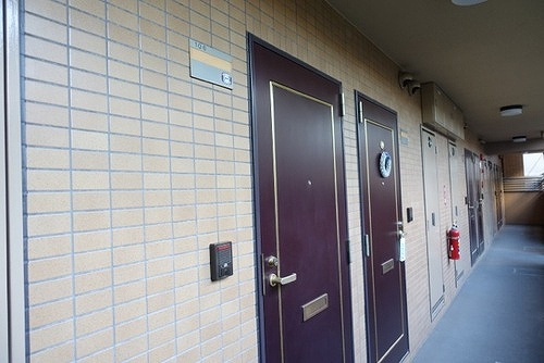 ライオンズマンション名大ウエストの玄関|玄関ドア　※前回募集時／2019年11月の写真