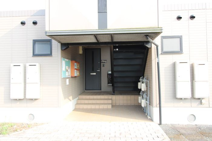 たんぽぽハウス　C棟のエントランス