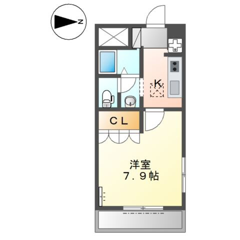 グランドール　Ⅲの間取り