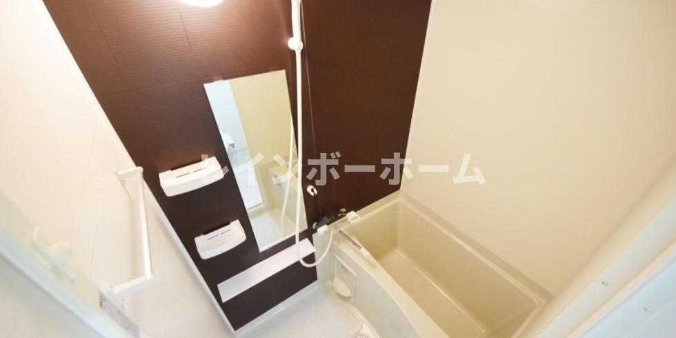 SkyMatsudo の浴室|日々の疲れを癒すお風呂付です