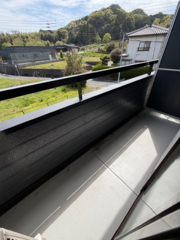 フライハイト麻郷のバルコニー